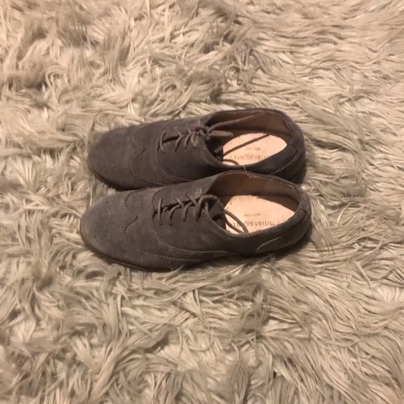 Cynthia Rowley gray Oxford leather shoes - Picture 3 of 7